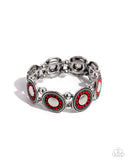 Paparazzi "Pendant Paladin" Red Bracelet Paparazzi Jewelry