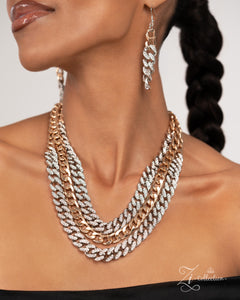 Paparazzi  "The Melvin" Zi Collection Necklace & Earring Set Paparazzi Jewelry