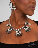 Paparazzi "Assertive" Black 2024 Zi Collection Necklace & Earring Set Paparazzi Jewelry