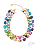 Paparazzi "Elated" Multi 2024 Zi Collection Necklace & Earring Set Paparazzi Jewelry