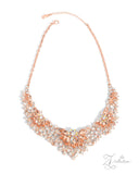 Paparazzi "Endearing" Copper 2024 Zi Collection Necklace & Earring Set Paparazzi Jewelry