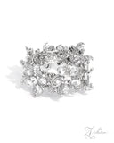 Paparazzi "Indulgent Ideal" White Zi Collection Bracelet Paparazzi Jewelry