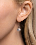 Paparazzi "Refined Redux" Silver Necklace & Earring Set Paparazzi Jewelry