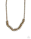 Paparazzi "Flickering Fashion" Multi Necklace & Earring Set Paparazzi Jewelry