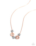 Paparazzi "Low-Key Layers" Copper Necklace & Earring Set Paparazzi Jewelry