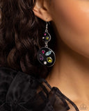 Paparazzi "Gallery Genius" Black Earrings Paparazzi Jewelry