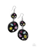 Paparazzi "Gallery Genius" Black Earrings Paparazzi Jewelry