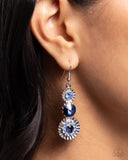 Paparazzi "Dedicated Dalliance" Blue Earrings Paparazzi Jewelry