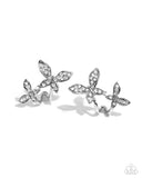 Paparazzi "Adorably Aerial" White Post Earrings Paparazzi Jewelry