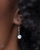 Paparazzi "Celestial Confidence" Silver Fashion Fix Necklace & Earring Set Paparazzi Jewelry