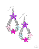 Paparazzi "FAIRY Beautiful" Pink Earrings Paparazzi Jewelry