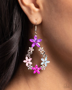 Paparazzi "FAIRY Beautiful" Pink Earrings Paparazzi Jewelry