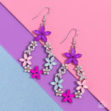 Paparazzi "FAIRY Beautiful" Pink Earrings Paparazzi Jewelry