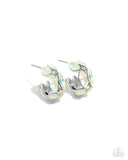 Paparazzi "Dazzling Destiny" Green Post Earrings Paparazzi Jewelry