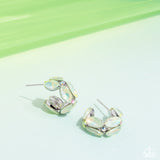 Paparazzi "Dazzling Destiny" Green Post Earrings Paparazzi Jewelry