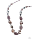 Paparazzi "Spotted Safari" Black Necklace & Earring Set Paparazzi Jewelry