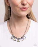 Paparazzi "Teardrop Tribute" Yellow Necklace & Earring Set Paparazzi Jewelry