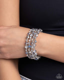 Paparazzi "Refined Reality" Silver Bracelet Paparazzi Jewelry