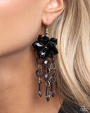 Paparazzi "Hawaiian Hallmark" Black Earrrings Paparazzi Jewelry