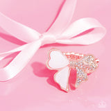 Paparazzi "BOW-stopper" Rose Gold Ring Paparazzi Jewelry