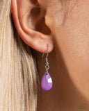 Paparazzi "BRIGHT Club" Purple Necklace & Earring Set Paparazzi Jewelry