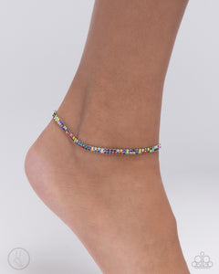 Paparazzi "Adorable Anklet" Multi Anklet Bracelet Paparazzi Jewelry