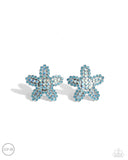 Paparazzi PREORDER "Starfish Serenade" Blue Clip On Earrings Paparazzi Jewelry