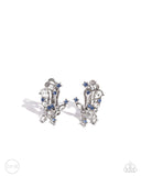 Paparazzi "Fantastical Fashion" Blue Clip On Earrings Paparazzi Jewelry