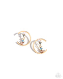 Paparazzi "Pronged Patchwork" Multi Post Earrings Paparazzi Jewelry