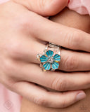 Paparazzi "Hamptons Holiday" Blue Fashion Fix Ring Paparazzi Jewelry