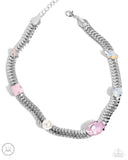 Paparazzi "Classy Collectable" Pink Choker Necklace & Earring Set Paparazzi Jewelry