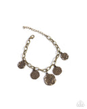 Paparazzi Winking Wild" Brass Bracelet Paparazzi Jewelry