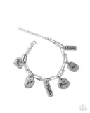 Paparazzi "First-Time Mom" Silver Bracelet Paparazzi Jewelry