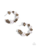 Paparazzi "Playful Pearls" Brass Post Earrings Paparazzi Jewelry