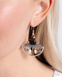 Paparazzi "Metropolitan Majesty" Black Earrings Paparazzi Jewelry