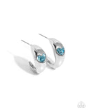 Paparazzi "Perfect Point" Blue Post Earrings Paparazzi Jewelry