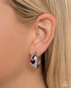 Paparazzi "Perfect Point" Pink Earrings Paparazzi Jewelry