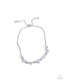 Paparazzi "Heart-struck Hype" Purple Bracelet Paparazzi Jewelry