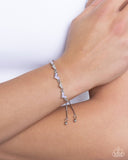 Paparazzi "Heart-struck Hype" Purple Bracelet Paparazzi Jewelry