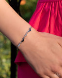 Paparazzi "Heart-struck Hype" Black Bracelet Paparazzi Jewelry