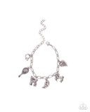 Paparazzi "Hush Little Baby" Silver Bracelet Paparazzi Jewelry
