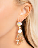 Paparazzi "Cascading Cache" Gold Post Earrings Paparazzi Jewelry