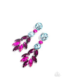 Paparazzi "Cascading Cache" Multi Post Earrings Paparazzi Jewelry