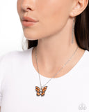 Paparazzi "Santa Fe Satisfaction" Orange Necklace & Earring Set Paparazzi Jewelry