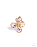 Paparazzi "FLORAL Excellence" Pink Ring Paparazzi Jewelry