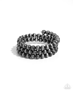 Paparazzi "Coiled Catwalk" Silver Bracelet Paparazzi Jewelry