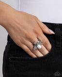 Paparazzi \ "BEE-utiful Bling" Green Ring Paparazzi Jewelry