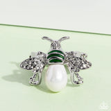 Paparazzi \ "BEE-utiful Bling" Green Ring Paparazzi Jewelry