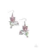 Paparazzi "Tulip Tradition" Pink Earrings Paparazzi Jewelry