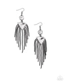 Paparazzi "Maven Musings" Black Earrings Paparazzi Jewelry